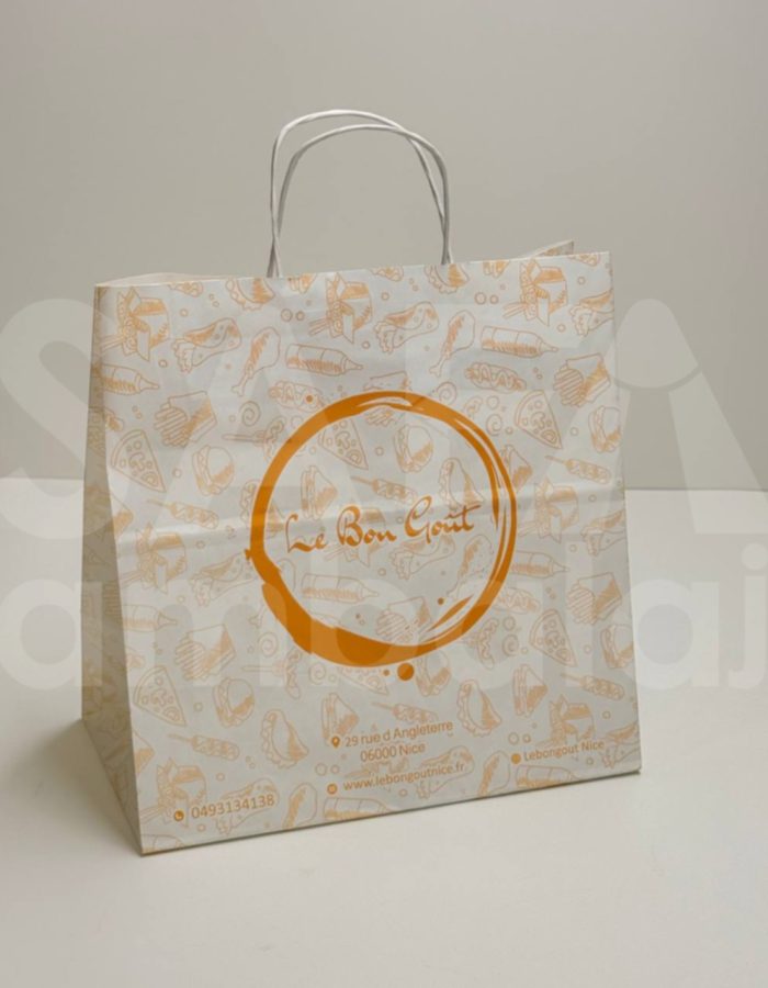 كيس مطاعم ديليفري